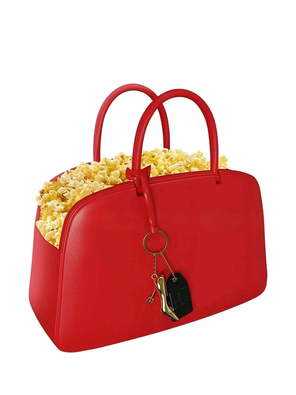 Devil Wears Prada 2 Red Purse Popcorn Bucket With Keychain Charm